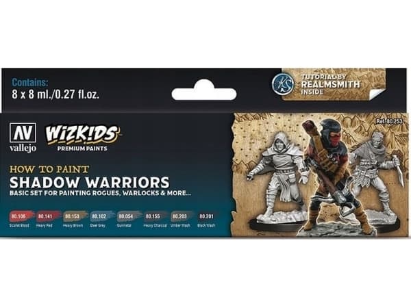 Vallejo Vallejo: Wizkids - Shadow warriors 8x8 ml