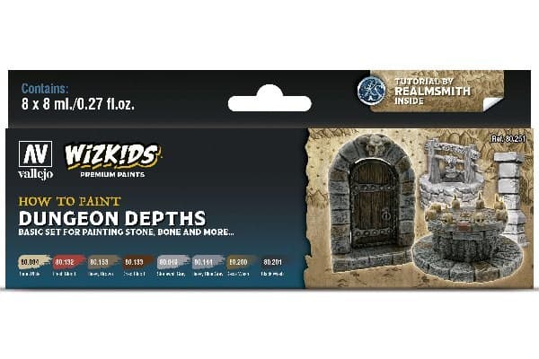 Vallejo Vallejo: Wizkids - Dungeon Dephts 8x8 ml