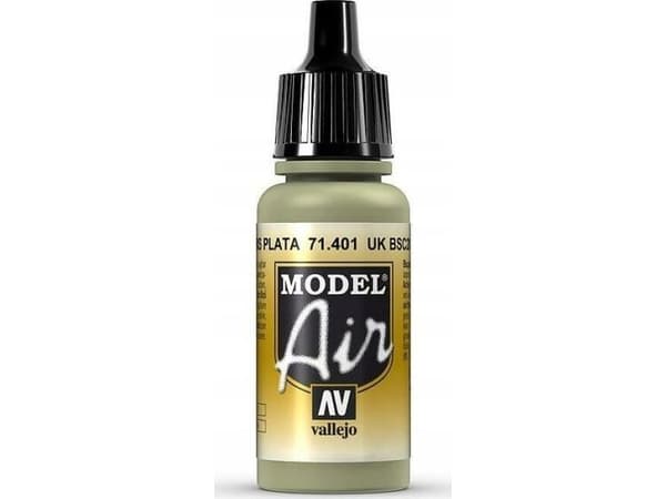 Malli Air 17ml UK BSC 28 hopeanharmaa