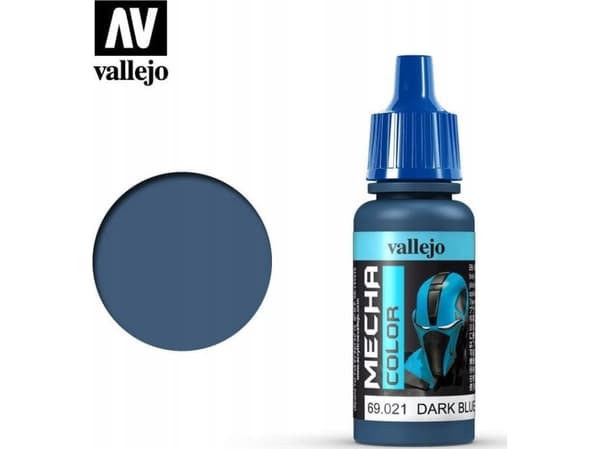 Vallejo Vallejo: 69.021 - Mecha Color - Dark Blue (17 ml)