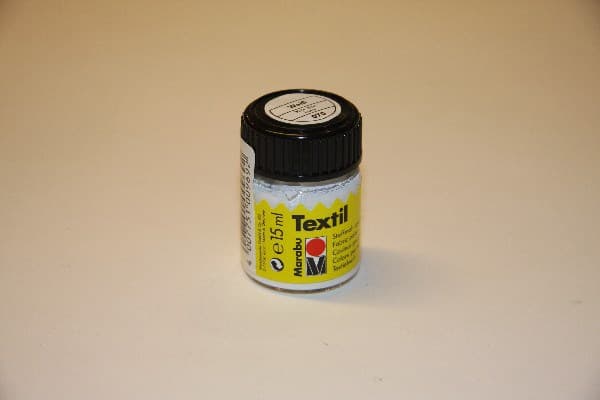 Marabu 17160039070, Hvit, Tekstil maling, Væske, 15 ml, 1 stykker