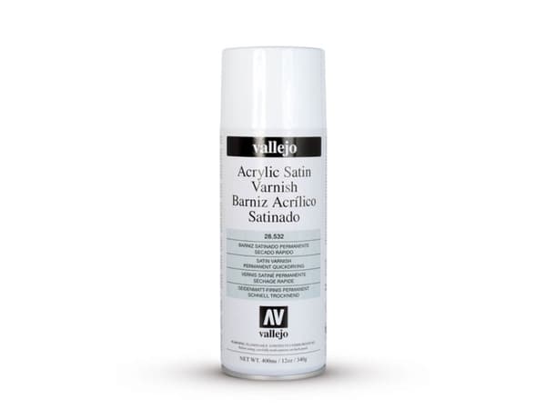 Vallejo 28.532, Vit, Satin, 400 ml, Spray, 1 styck