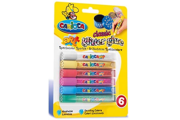 Glitter glue 10,5ml spark 6stk. ass.