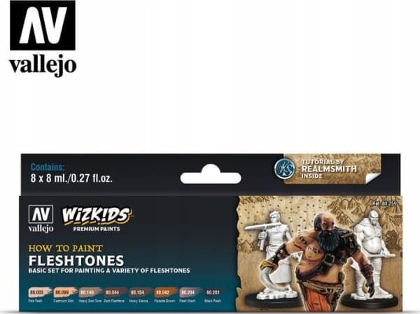 Vallejo Vallejo: Wizkids - Fleshtones 8x8 ml