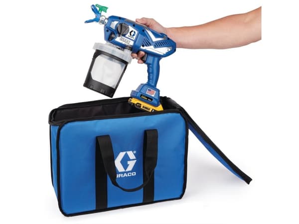 Graco Ultra HH luftløs malingssprøyte med 2 x batterier Lader/pose etc.
