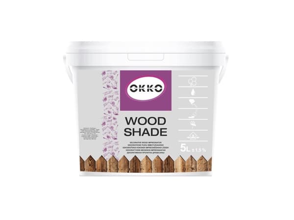 Wood Impreg Wood Shade Walnut 5L Okko