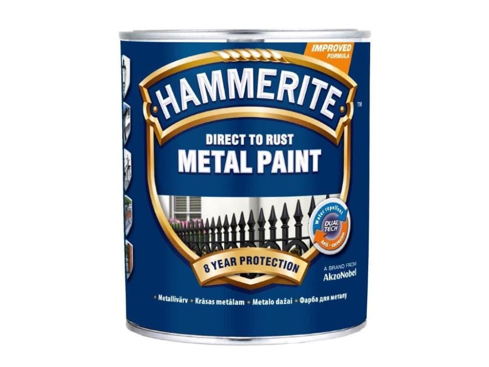 Hammerite Anticorrosive Paint Smooth Red 750 ml