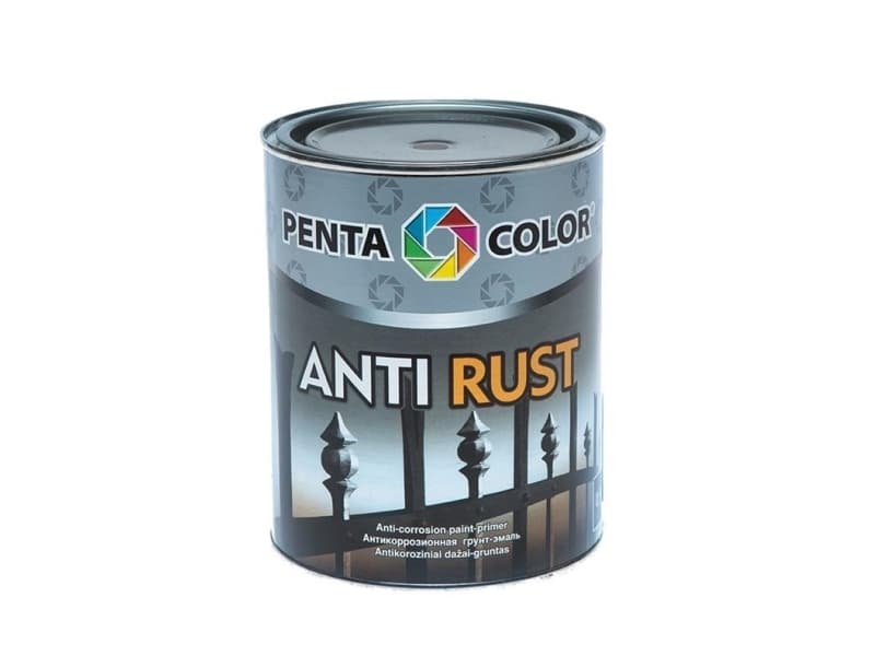 Pentacolor Anticor Paint Anti-Rust Medium Brown 0.9