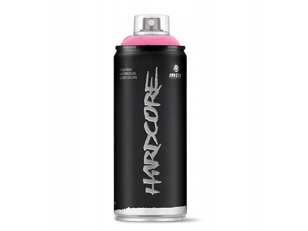 mtn Hardcore R 9010 - Sprayfärg - synthetic - divinity white - ogenomskinlig - gloss - 400 ml