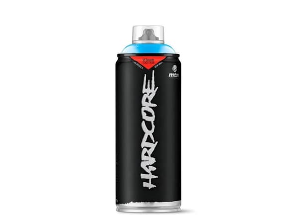 mtn Hardcore R 9010 - Sprayfärg - synthetic - divinity white - ogenomskinlig - gloss - 400 ml