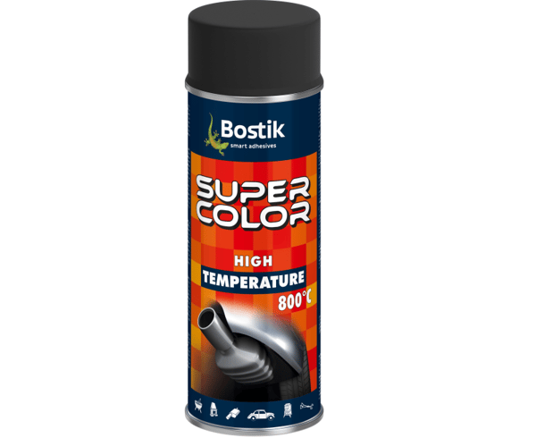 Paint Aeroz Bostik Heat Res Black 400Ml