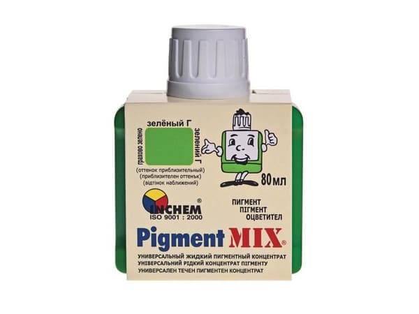 Inchem Pigmentmix Pigment 80 Ml Black