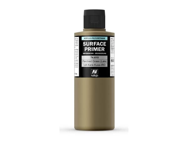 Vallejo 74.610, Primer grundfärg, Metall, Plast, Polyvinylklorid (PVC), Färdigblandad, mässing, Metall, Plast, Trä, Grön, Matt