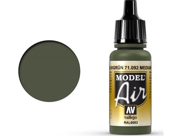 Modell Air 17ml medium Olive RAL6003