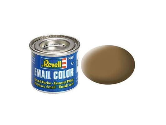 Enamel 14 ml. dark-earth mat RAF