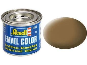 Enamel 14 ml. dark-earth mat RAF