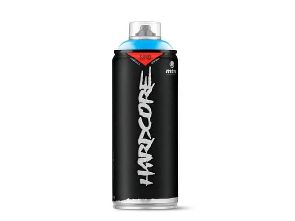 mtn Hardcore - Sprøytemaling - synthetic - svart - opak - matt - 400 ml