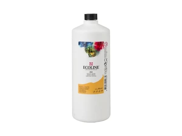 Ecoline Liquid Watercolour Bottle Deep Yellow 202