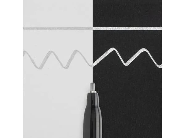Sakura Pen-Touch Calligrapher fine Silver