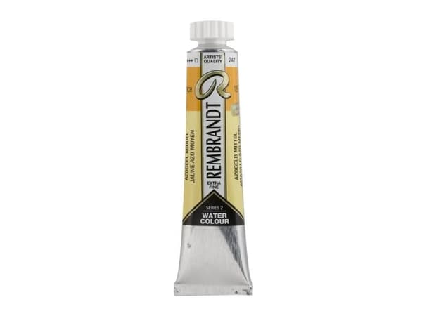 Rembrandt Watercolour Tube Azo Yellow Medium 247
