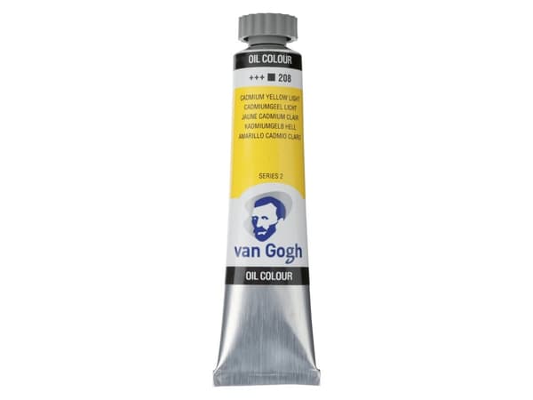 Van Gogh Oil Colour Tube Cadmium Yellow Light 208