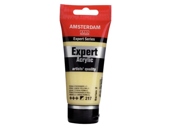 Amsterdam Expert Series Acrylic Tube Permanent Lemon Yellow Light 217