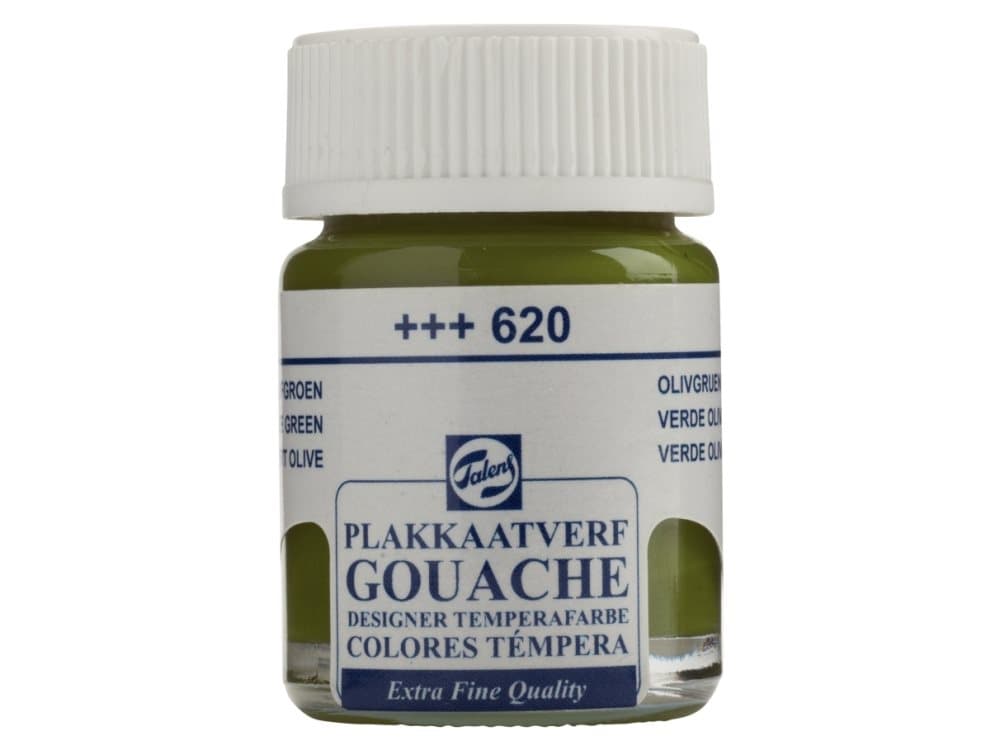 Talens Gouache Extra Fine Quality Bottle 16 ml Olive Green 620