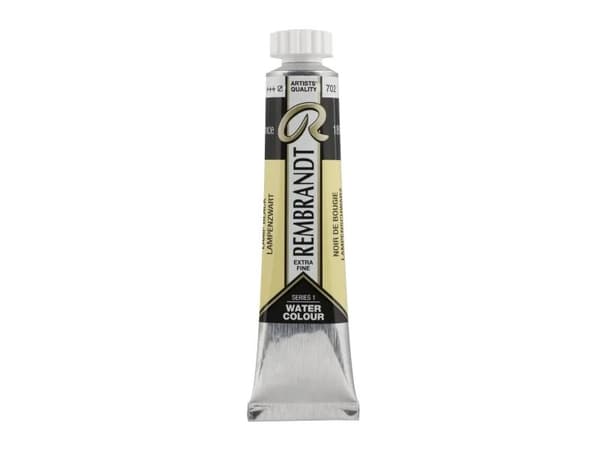 Rembrandt Watercolour Tube Lamp Black 702