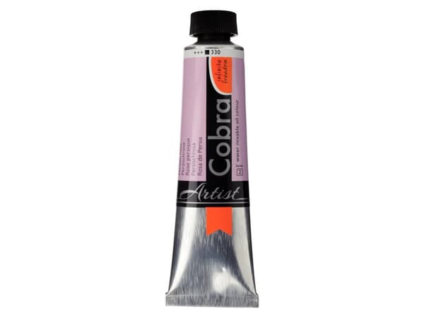 Cobra Artist Water-Mixable Oil Colour Tube Persian Rose 330