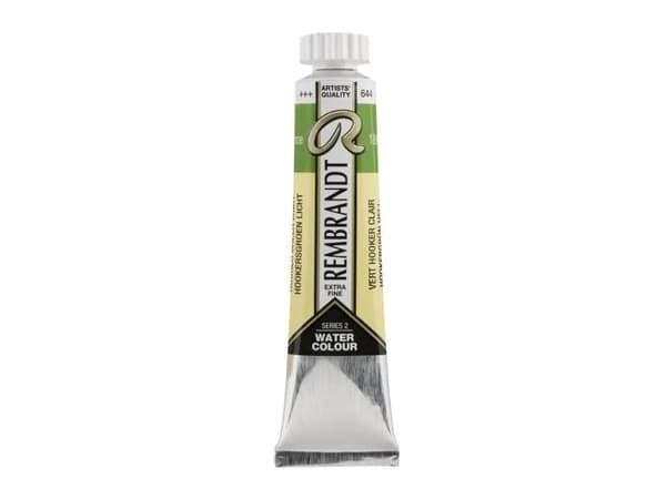 Rembrandt Watercolour Tube Hooker Green Light 644