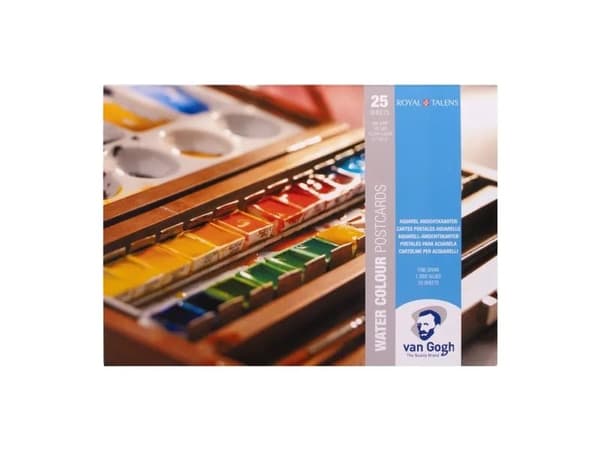 Van Gogh Watercolour postcards paper pad | 10.5 x 14.8 cm (A6), 300 g, 25 sheets