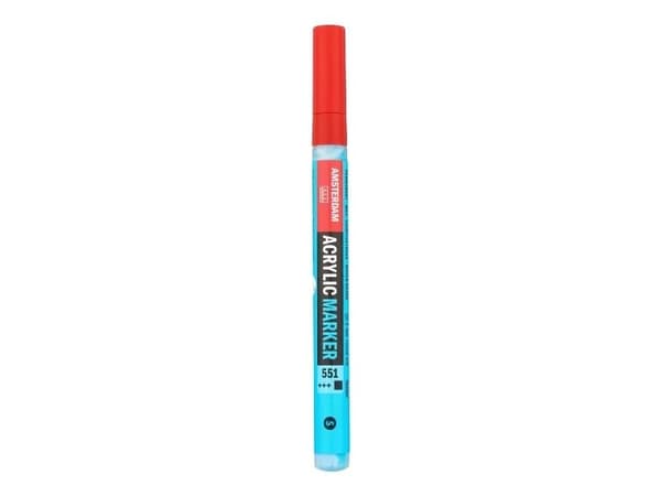 Amsterdam Acrylic Marker 2 mm Sky Blue Light 551