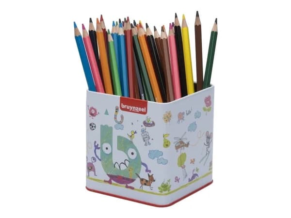 Bruynzeel Super colour pencil tin | 60 colours