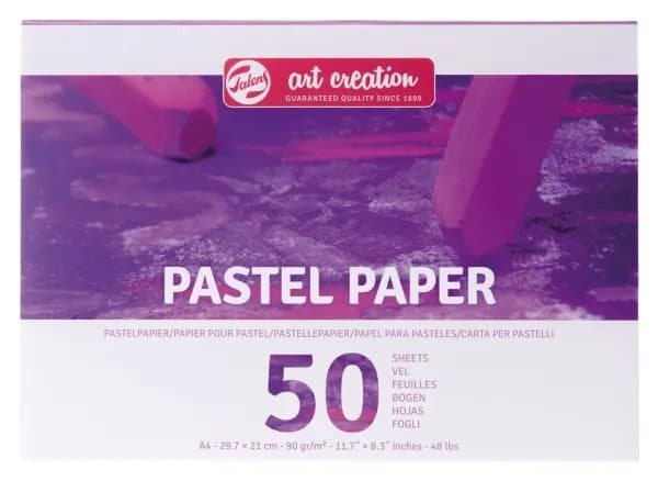 Talens Art Creation Pastel paper pad | 29.7 x 21 cm (A4), 90 g, 50 sheets