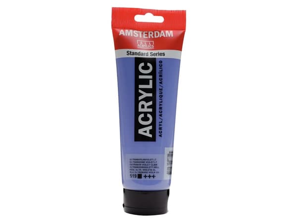 Amsterdam Standard Series Acrylic Tube Ultramarine Violet Light 519