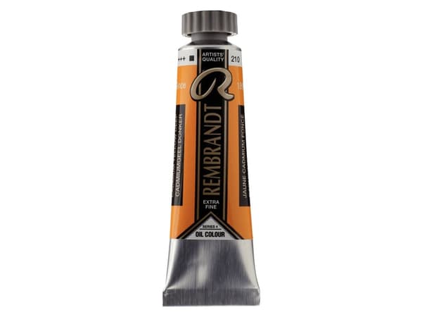 Rembrandt Oil Colour Tube Cadmium Yellow Deep 210