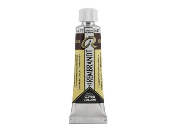 Rembrandt Watercolour Tube Transparent Oxide Umber 417