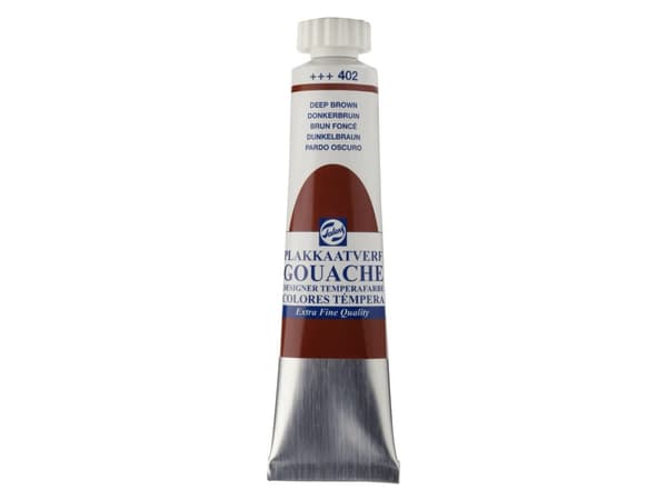 Talens Gouache Extra Fine Quality Tube Deep Brown 402
