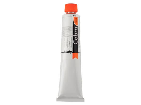 Cobra Study Water Mixable Oil Colour Tube Titanium White 105