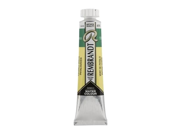 Rembrandt Watercolour Tube Phthalo Green 675