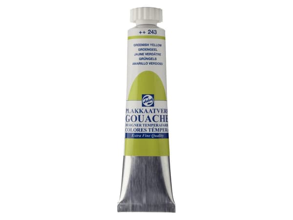 Talens Gouache Extra Fine Quality Tube Greenish Yellow 243
