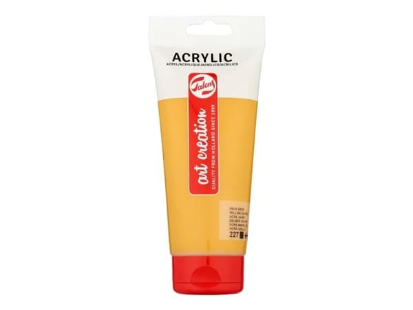 Talens Art Creation Acrylic Colour Tube Yellow Ochre 227