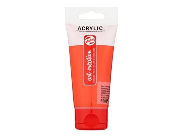 Talens Art Creation Acrylic Colour Tube Naphthol Red Light 398