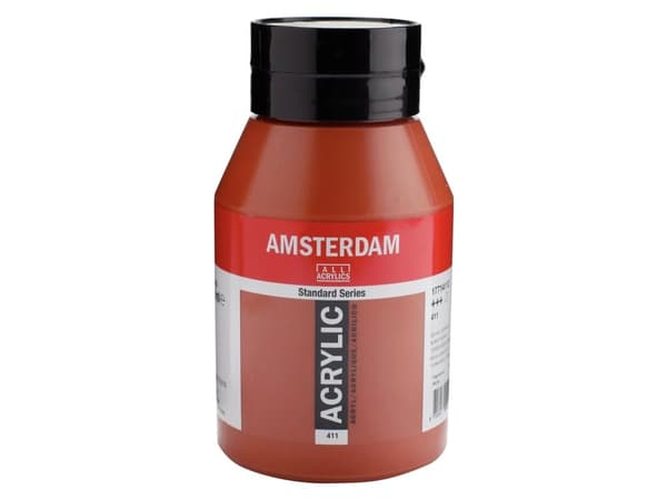 Amsterdam Standard Series Acrylic Jar Burnt Sienna 411