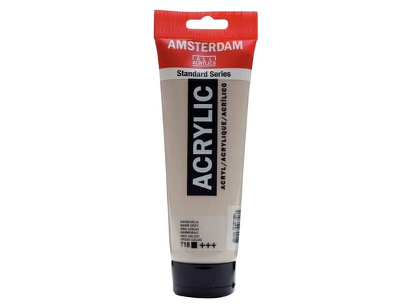 Amsterdam Standard Series Acrylic Tube Warm Grey 718