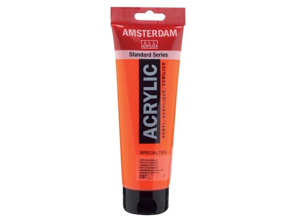 Amsterdam Standard Series Acrylic Tube Reflex Orange 257