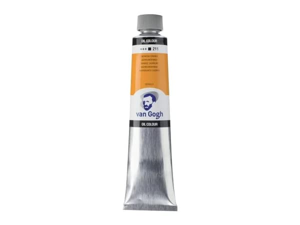 Van Gogh Oil Colour Tube Cadmium Orange 211