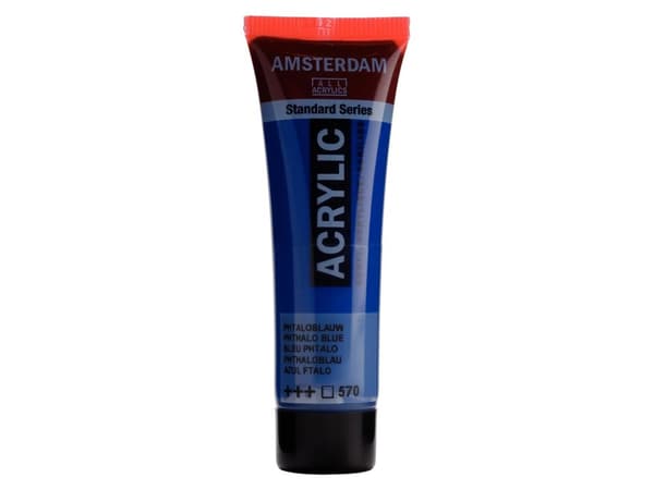 Amsterdam Standard Series Akrylrør 20 ml Phthalo Blue 570