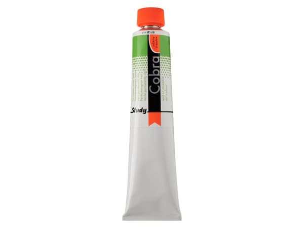 Cobra Study Water Mixable Oil Colour Tube Permanent Green Light 618