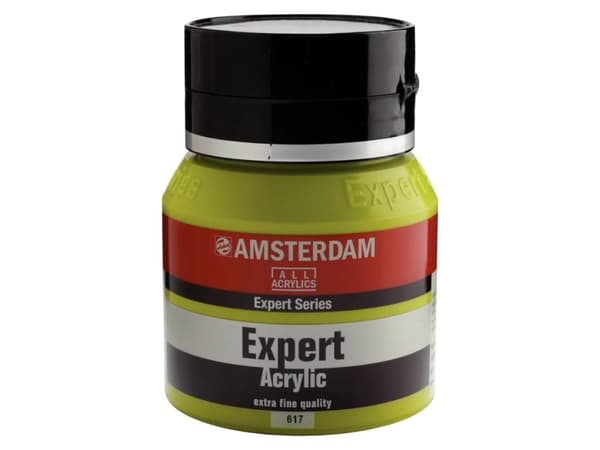 Amsterdam Expert Series Acrylic Jar Yellowish Green 617